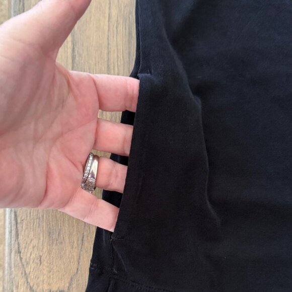 Chico's Elegant Black Open-Front Cardigan - Picture 7 of 8